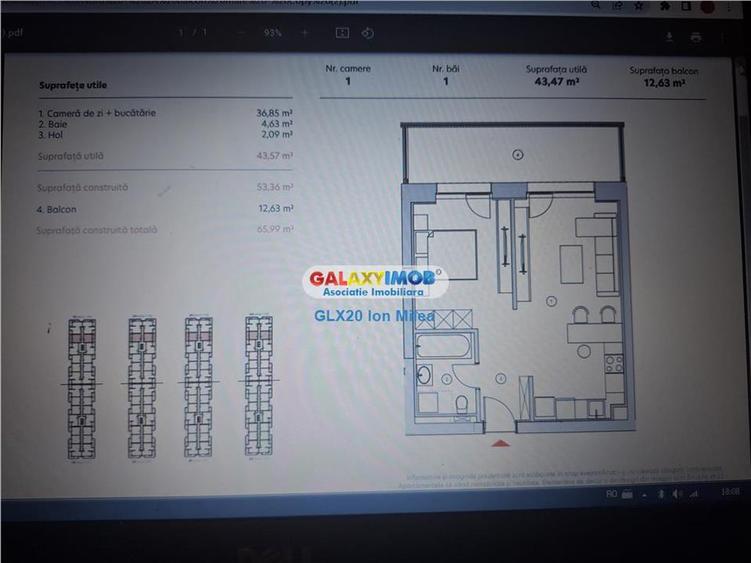 Vanzare apartamente tip studio zona Pipera proiect nou!