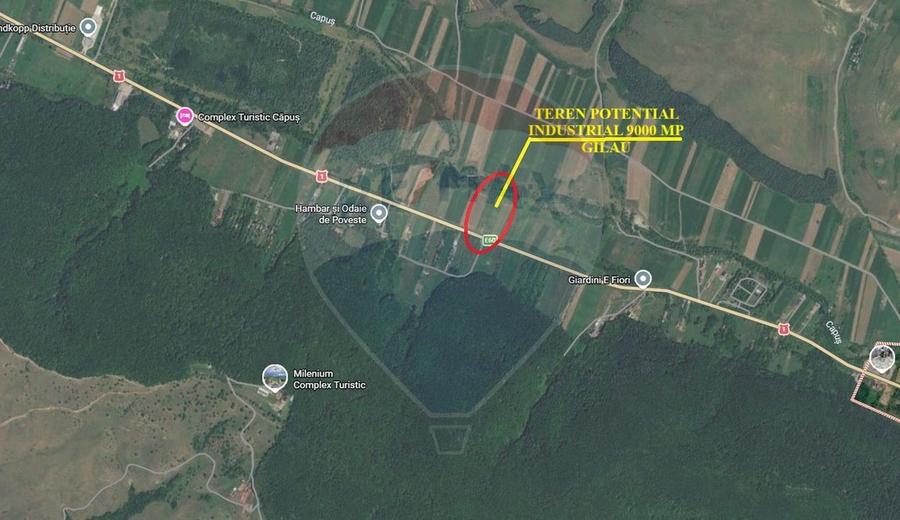 9.000 MP la DN E60 Gilau investitie industriala strategica