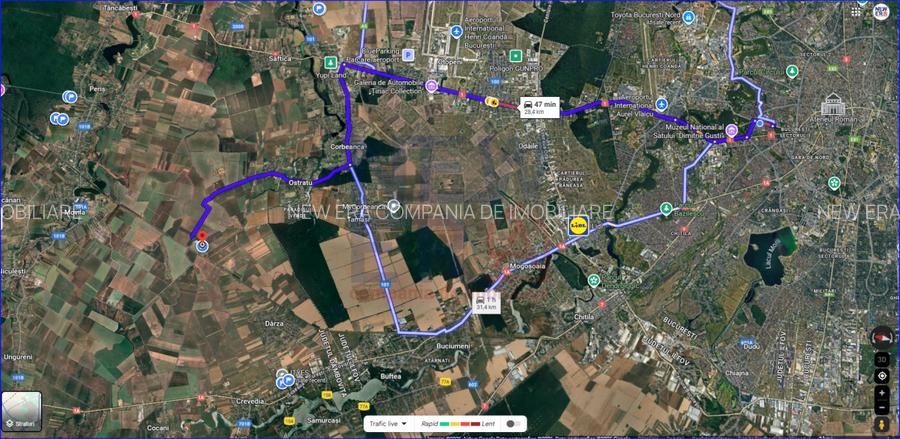 Teren intravilan de vanzare Crevedia. O investiție sigură - 5