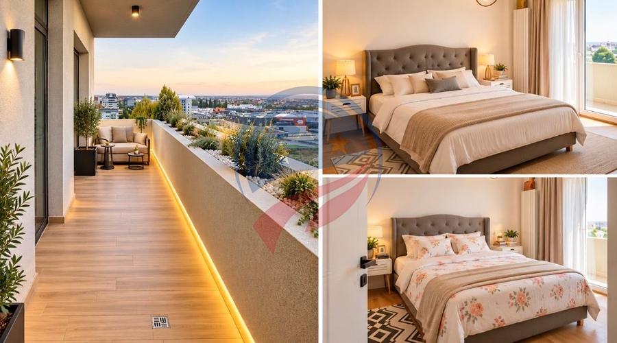 Apartament 3 camere LUX | Bloc Nou | Etaj 9 | Promenada Mall | View Superb