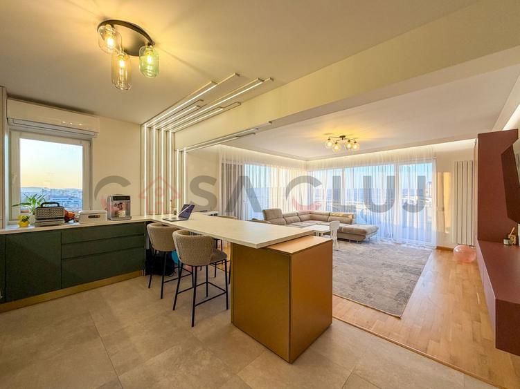 Apartament 4 camere | 101 mp utili + terasă panoramică 105 mp | Bună ziua
