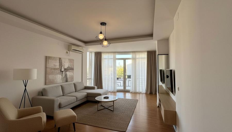 Apartament spatios 2 camere, 76 mp | Pipera • Erou Iancu Nicolae