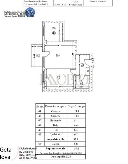 Apartament 2 camere | Imobil nou | 0% Comision | Atrium Plaza - 14