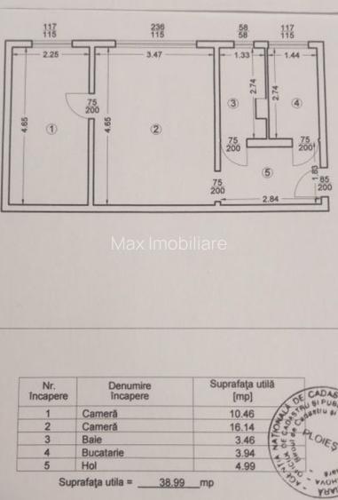 Apartament 2 camere, confort 2 Malu Rosu, Ploiesti - 8