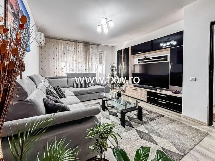 Apartament 2 camere "la cheie" cu balcon și terasă mare, An 2018
