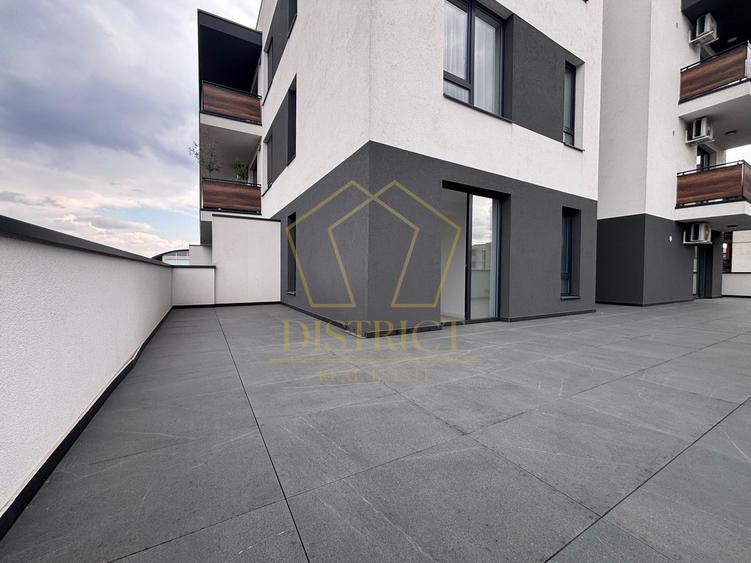 COM 0% Apartament finalizat cu 2 camere, terasa 91 mp | Torontalului