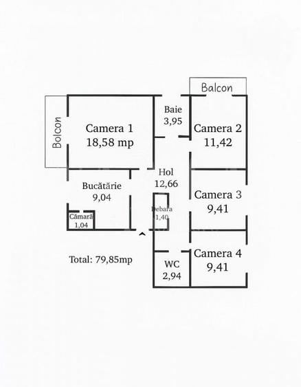 Apartament 4 camere de vanzare in Dambul Rotund, Cluj Napoca