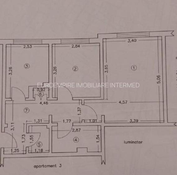 Apartament 2 camere decomandate zona Inel 2 - 2
