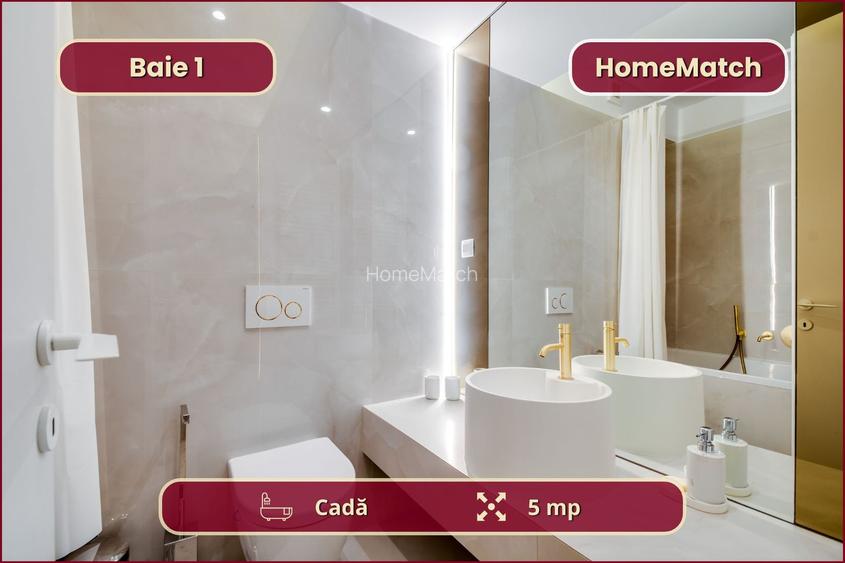 Cortina North || 3 camere || Finisaje de lux || Parcare || Comision 0% - 9