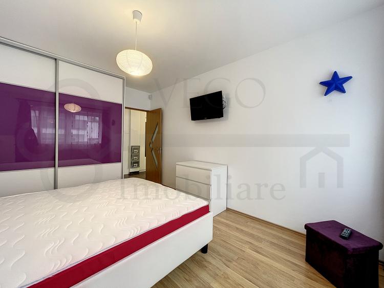 Apartament cu 2 camere, 62 mp, garaj, terasa 11 mp, zona Buna Ziua