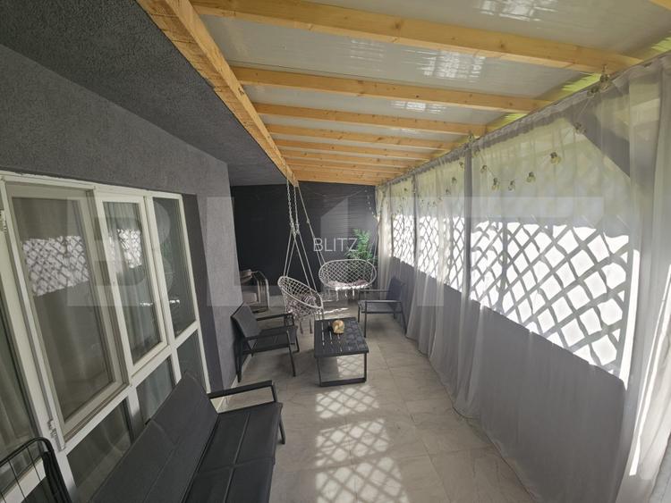 Apartament 2 camere semidecomandat - mobilat lux - terasa spatioasa in Tatarasi - 10