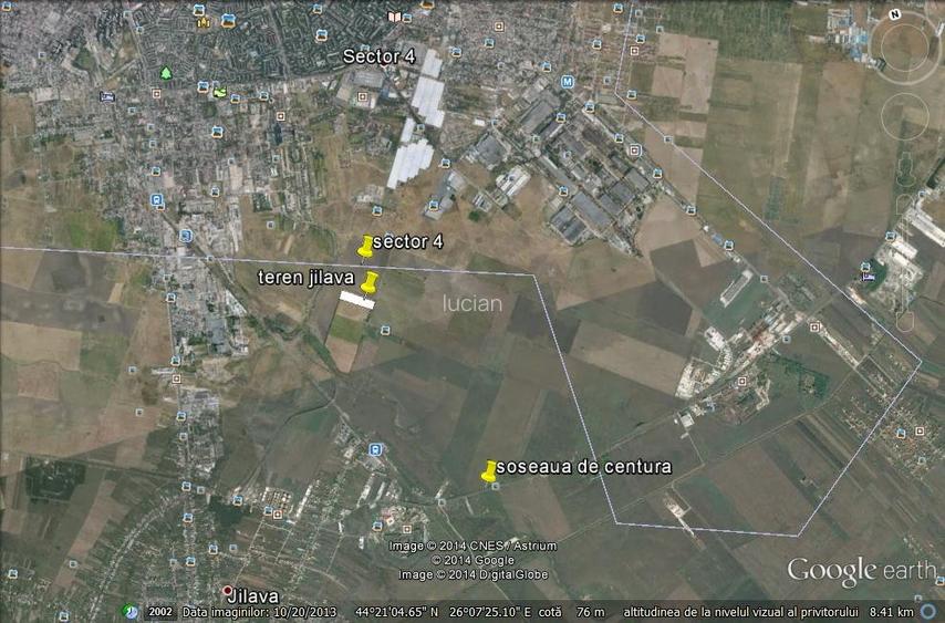 PROPRIETAR vand teren - sect 4 - METRO BERCENI / JILAVA - 9