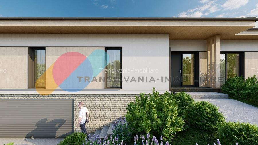 Casă individuală modernă cu garaje și teren 503mp – Chinteni - 13