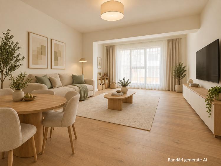 Apartament 3 camere | Bloc nou | Strada Biruintei | Ideal pentru familie