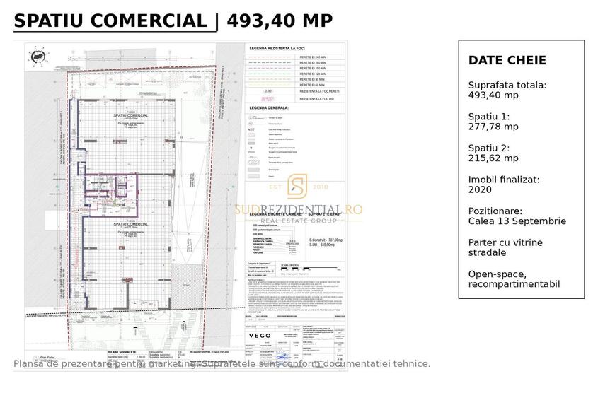 Spatiu Comercial pentru Clinica, Retail sau Birouri | 493 mp