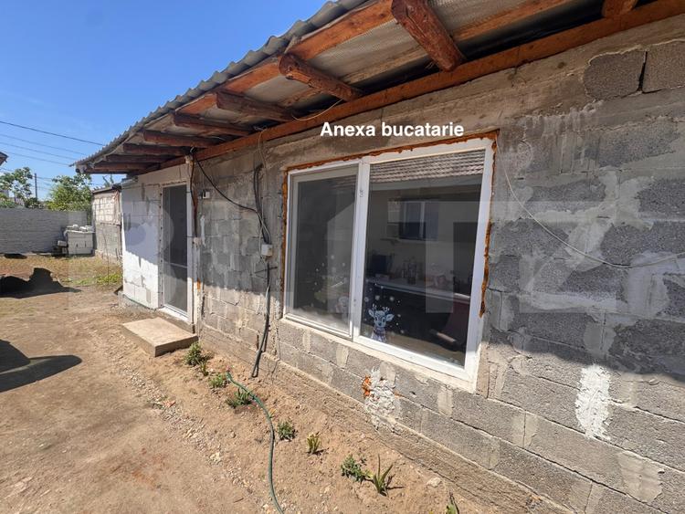 Casă+anexă – 2 dormitoare, teren 320 mp, zona Brestei - Fermierului