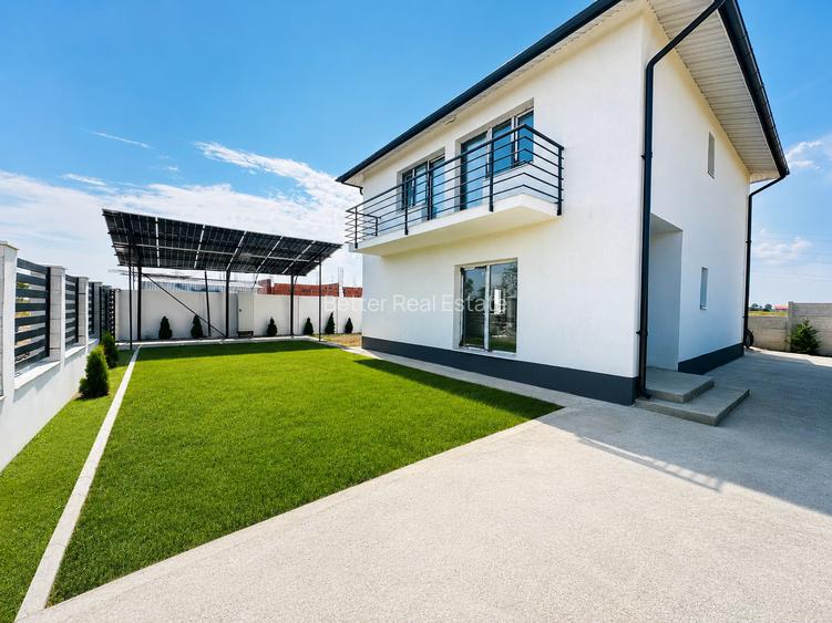 Casă nouă, 4 camere de vânzare individuală - 340 mp, La cheie – Berceni  Panouri - 3