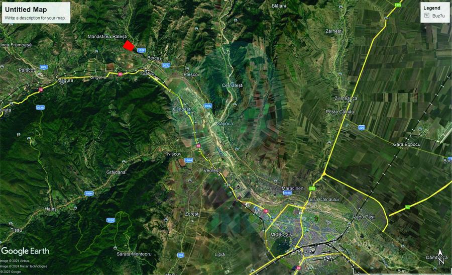 PADURE de vanzare - Berca -Buzau