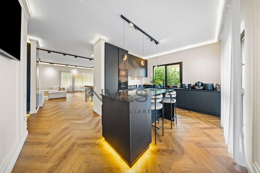 Casa individuala, 625 teren! Finisaje moderne, recent finalizata!