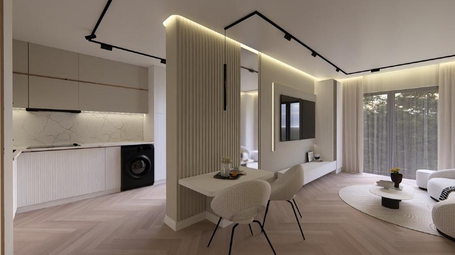 Skyline Residence Targu-Mures , 2 camere etaj 1 , 53mp utili
