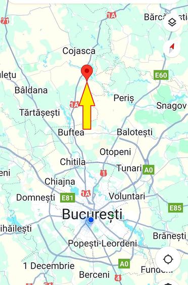 Vanzare 2500 mp, sau 5000 mp sau 7500 mp teren in Butimanu cu pret negociabil