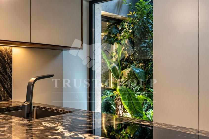 Herastrau | Apartament 3 camere + Garsoniera | Curte intima | 2 Parcari + Boxa