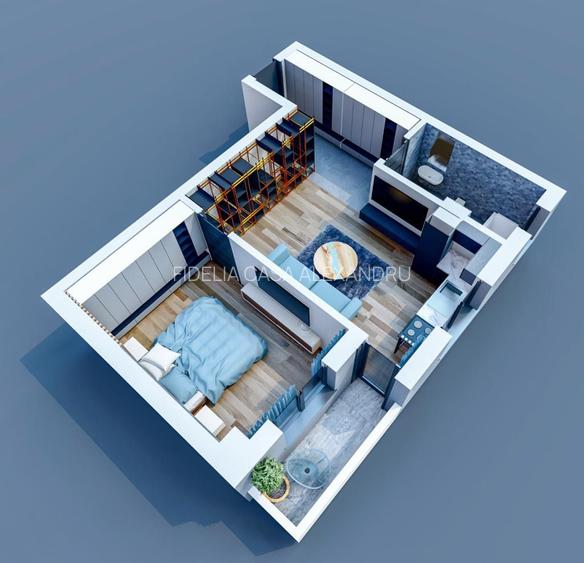 Apartament 2 camere de vanzare Bucium - 4