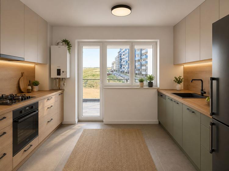Apartament cu 2 camere, Metrou Berceni, Mobila Bucatarie/ Parc