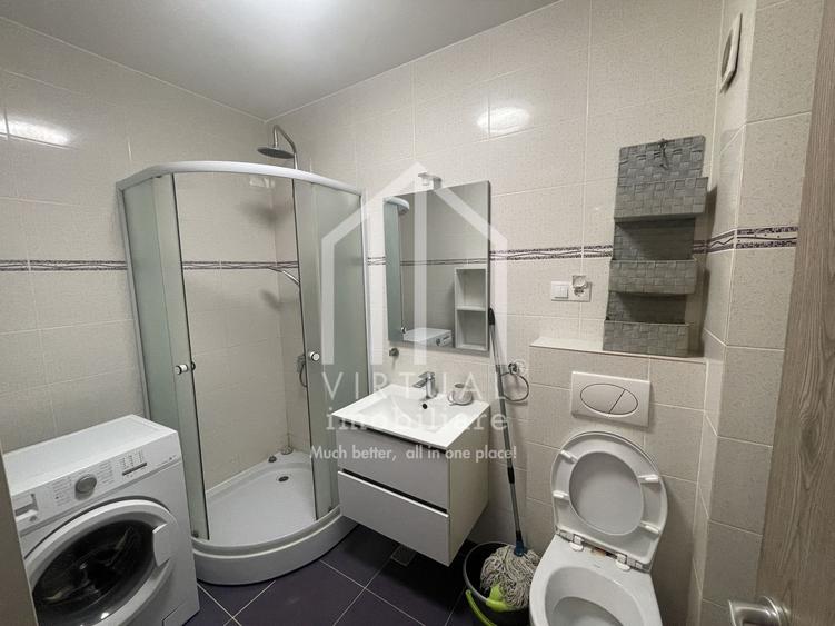 Apartament de inchiriat cu 2 camere, mobilat si utilat, balcon