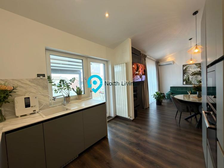 Apartament 3 camere premium renovat, terasa mare Pipera - 24