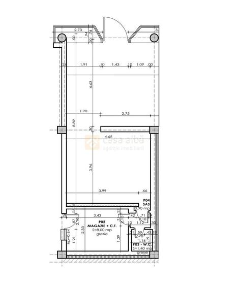 Podu Ros - 1001 Articole, 58mp spatiu comercial, inchiriere expres - 1