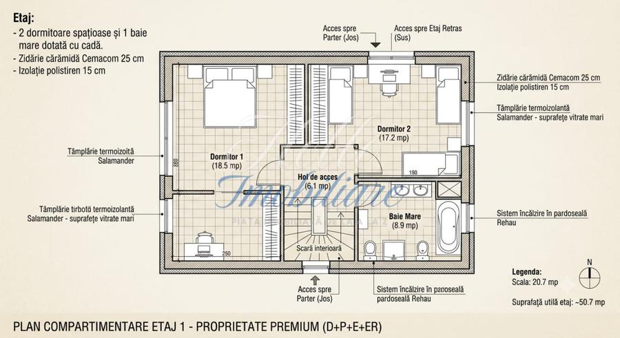 Casa Tip Duplex , 150 mp | Manastur | Zona USAMV |