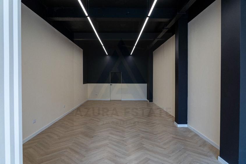Spațiu comercial modern 75 m² încalzire in pardoseala City Residence