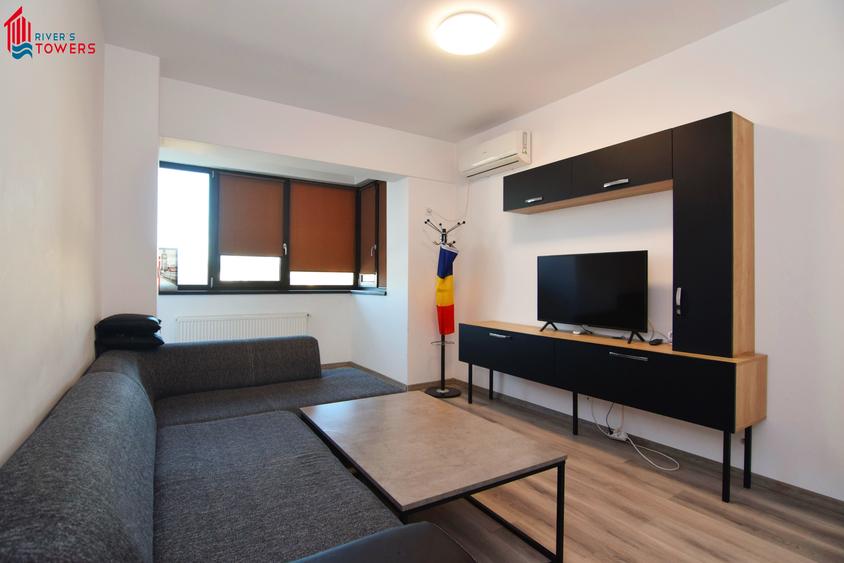 River,s Towers, apartament cu 2CD camere de 57mp utili + 5mp balcon, 2 bai