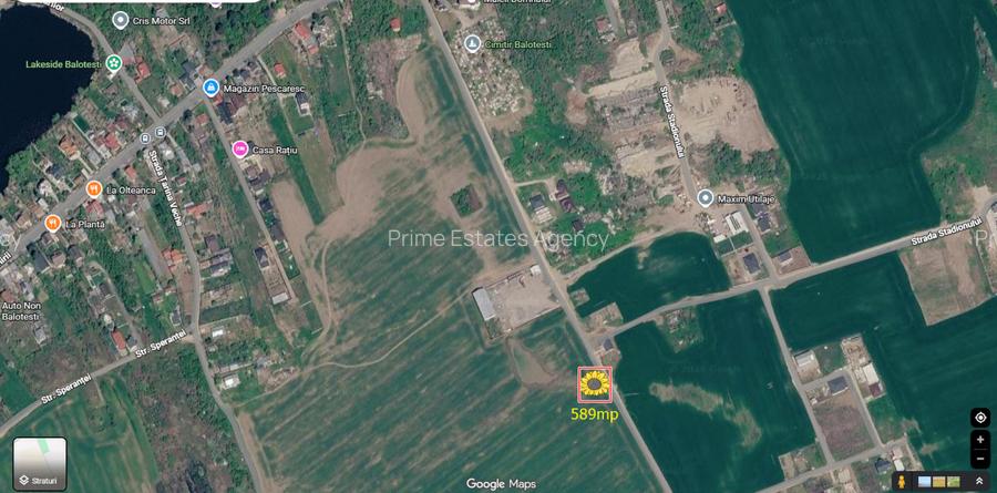 Teren intravilan de vanzare Balotesti Soseaua Unirii - 2