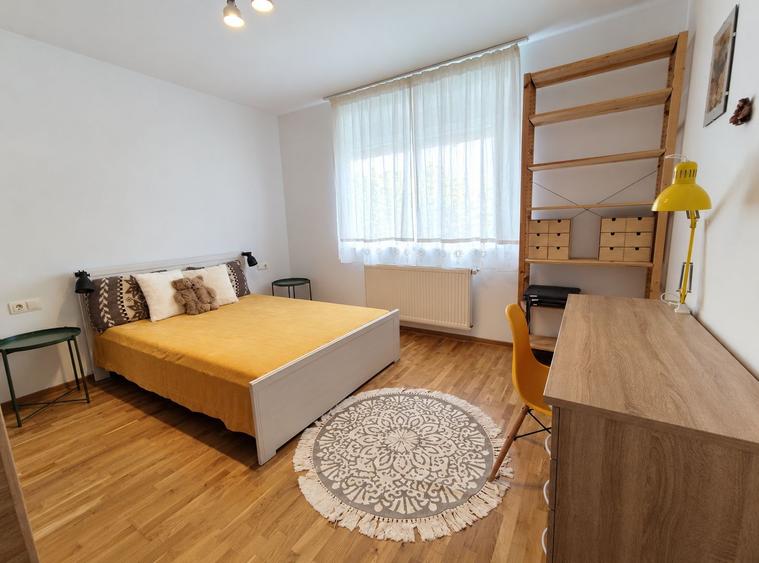 Apartament 3 camere de inchiriat, 77 mp, gradina 144 cart Europa