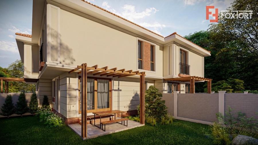 Proiect modern in stil mediteranean cu 4 camere - Giroc