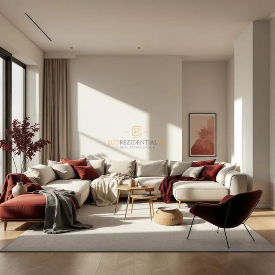 Apartament spatios, modern, cu curte proprie - zona Bd Metalurgiei