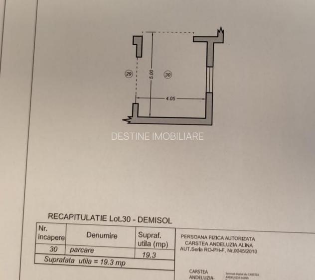 Apartament 3 camere + parcare Albert Meraki  91.3mp St. 2020 - 18