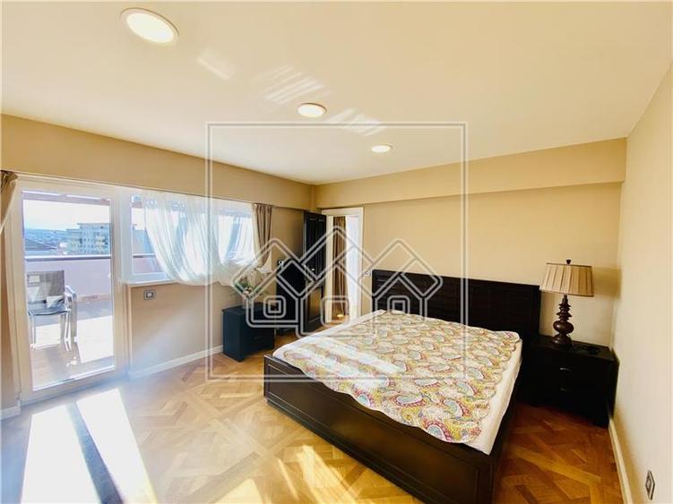 Penthouse 4 camere, 2 bai, garaj subteran, 2 terase, M. Viteazu