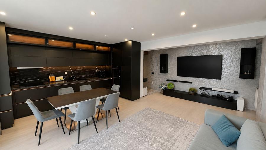 Apartament premium cu 4,5 camere  | 3 locuri de parcare subterane | Tractorul