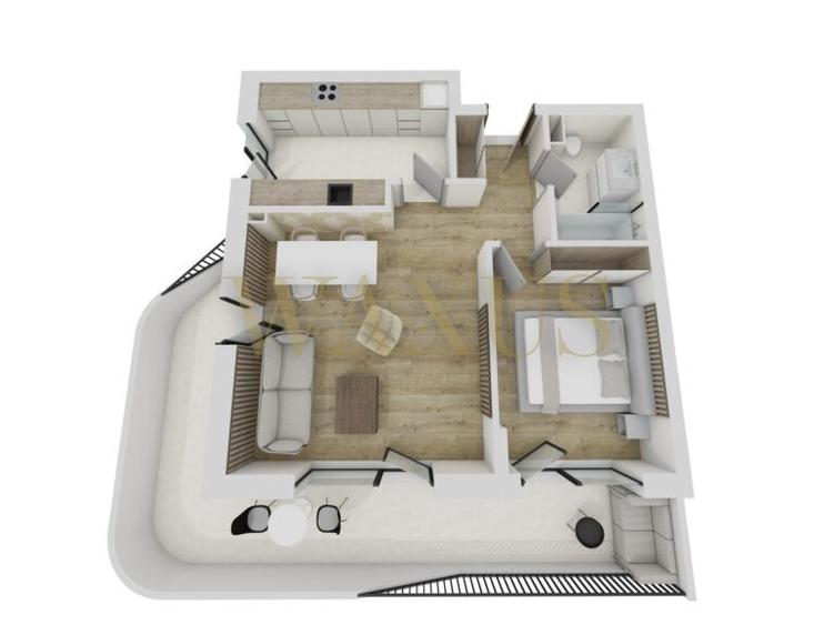 Apartament semifinisat - 3 camere | Garaj | Terasa | zona Eroilor