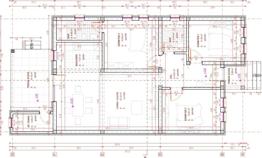 Duplex deosebit de vanzare, 4 camere, 3 bai si bucatare inchisa, Sag, Timis