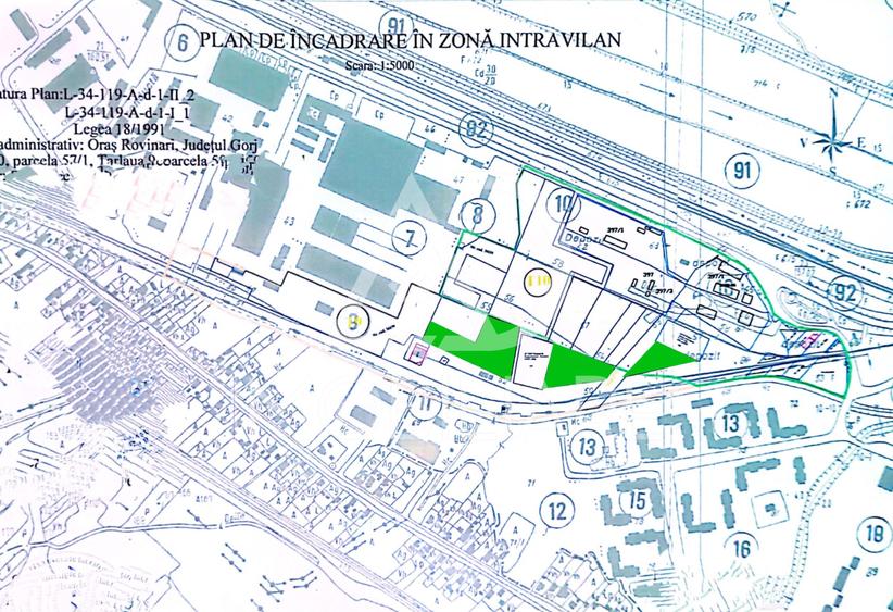 Terenuri intravilane – Rovinari