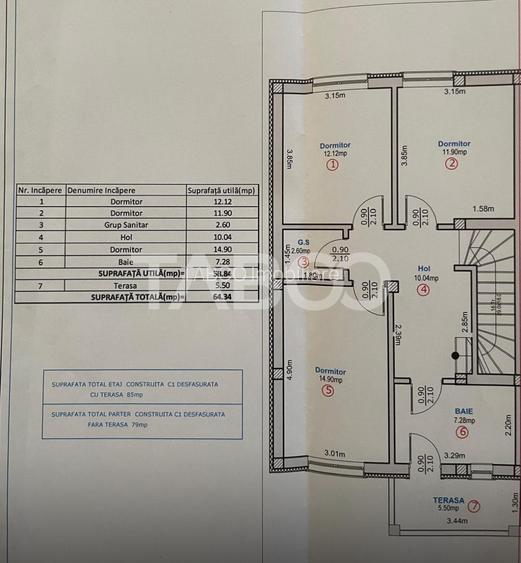 Casa moderna tip duplex 4 camere de zona Arhitectilor Sibiu - 1