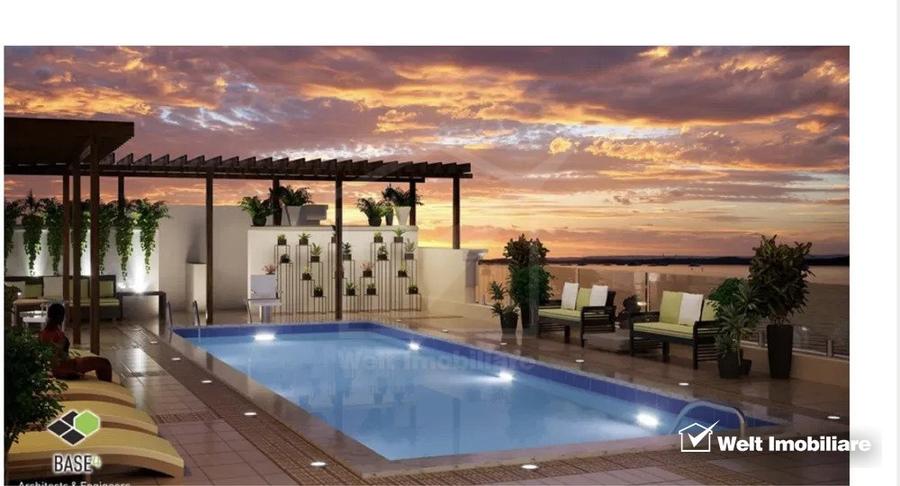 Apartament de lux 3 camere, cu piscina privata, sauna, jacuzzi, cartier Europa