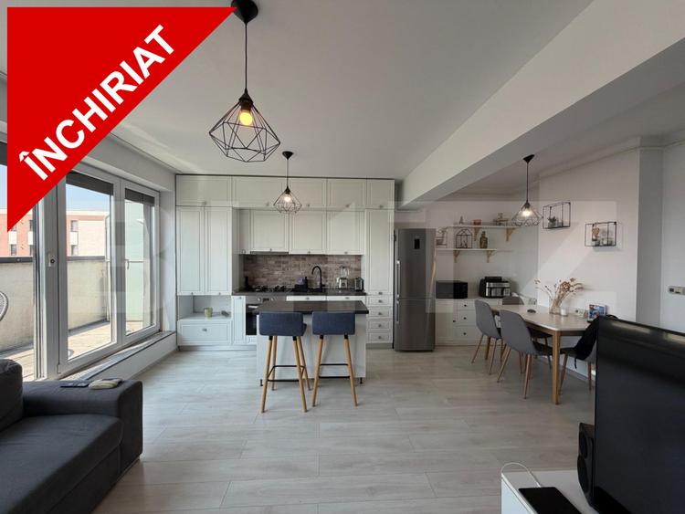 Penthouse de închiriat, zona Tractorul-Coresi