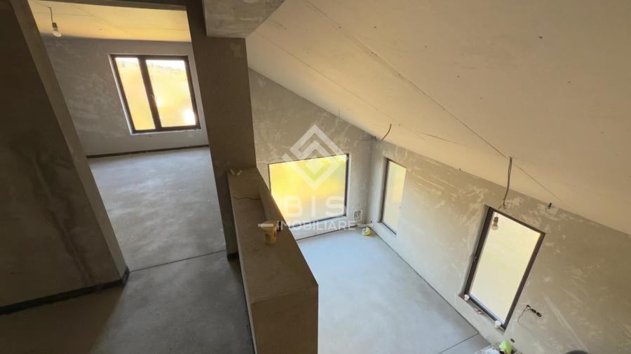 Casă 3 camere, 185mp, semifinisată, D+P+E