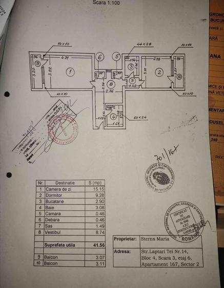 Apartament 2 camere,Tei, direct proprietar