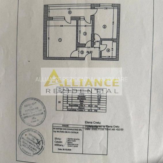 Apartament 2camere /mobilat si utilat /metrou Berceni 15min - 15